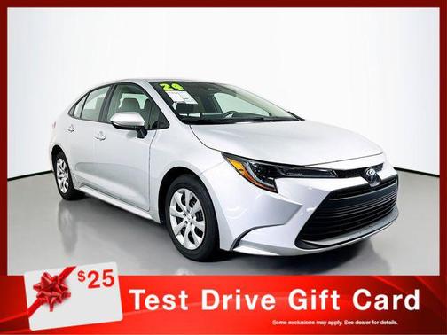 Classic Silver Metallic 2024 Toyota Corolla LE