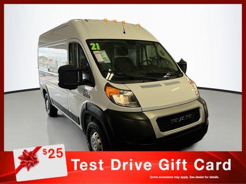 Bright White Clearcoat 2021 RAM ProMaster 1500 Base