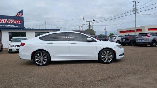 Bright White Clearcoat 2015 Chrysler 200 S