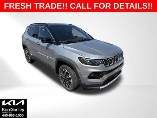 Billet Silver Metallic Clearcoat 2023 Jeep Compass Limited