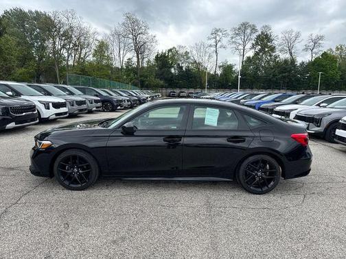 Black 2024 Honda Civic Sport