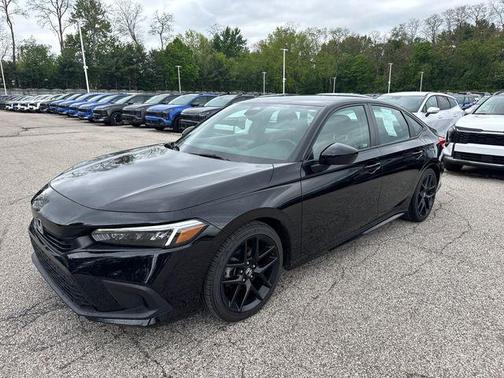 Black 2024 Honda Civic Sport