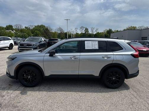 Lunar Silver Metallic 2024 Honda CR-V Hybrid Sport-L