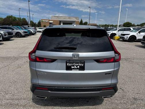 Lunar Silver Metallic 2024 Honda CR-V Hybrid Sport-L