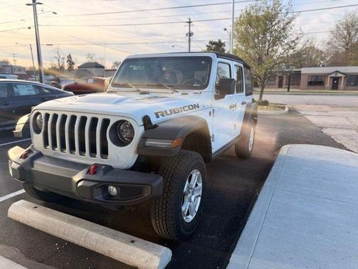 Bright White Clearcoat 2023 Jeep Wrangler Rubicon