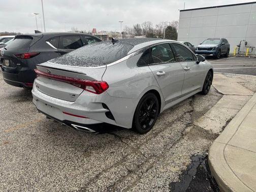 Wolf Gray 2021 Kia K5 GT-Line