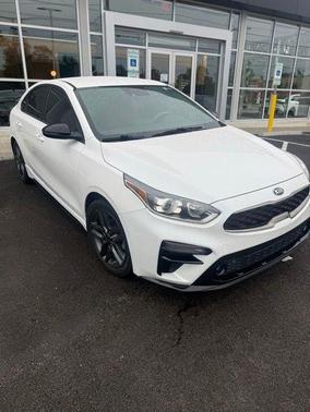 Snow White Pearl 2021 Kia Forte GT-Line