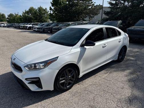 Snow White Pearl 2021 Kia Forte GT-Line