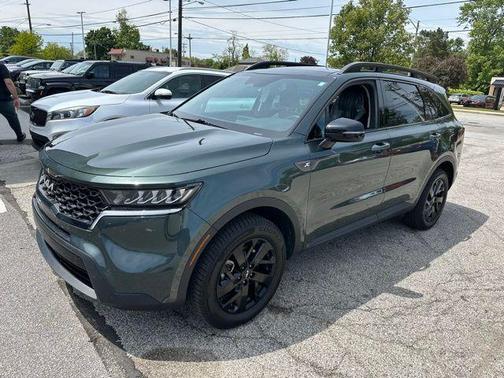 Aruba Green 2023 Kia Sorento X-Line S