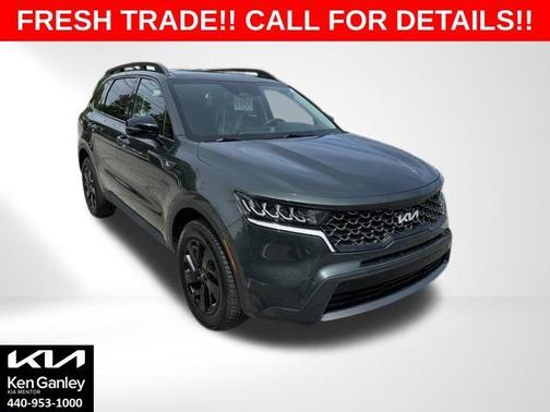 Aruba Green 2023 Kia Sorento X-Line S