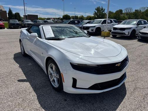 Summit White 2023 Chevrolet Camaro 1LT