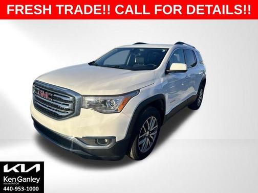 Summit White 2019 GMC Acadia SLE-2