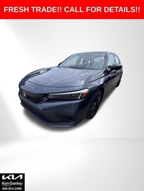 Crystal Black Pearl 2024 Honda Civic Sport