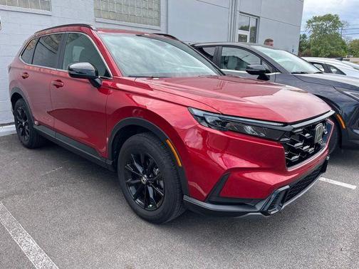 Radiant Red Metallic 2024 Honda CR-V Hybrid Sport