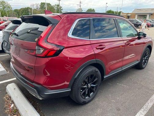Radiant Red Metallic 2024 Honda CR-V Hybrid Sport