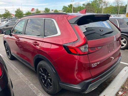 Radiant Red Metallic 2024 Honda CR-V Hybrid Sport