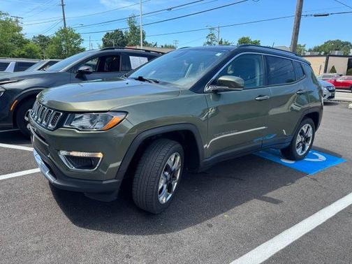 Olive Green Pearlcoat 2020 Jeep Compass Limited