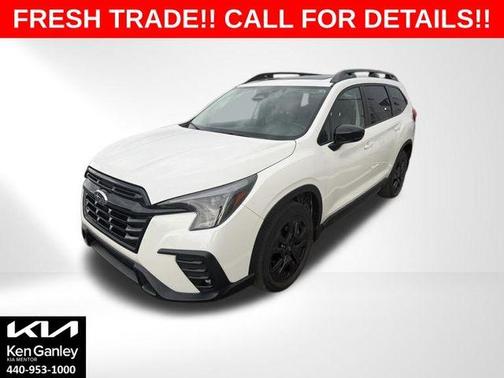Crystal White Pearl 2024 Subaru Ascent Onyx Edition
