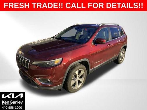 Velvet Red Pearlcoat 2021 Jeep Cherokee Limited