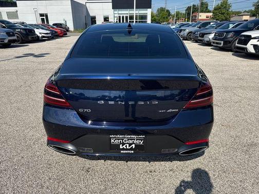 Capri Blue 2023 Genesis G70 3.3T