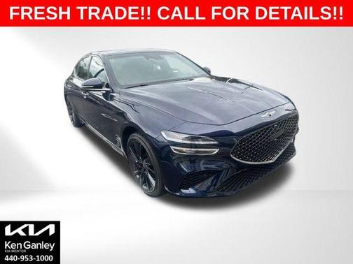 Capri Blue 2023 Genesis G70 3.3T