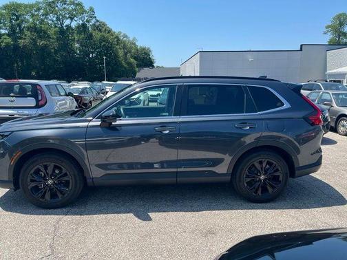 Gray 2024 Honda CR-V Hybrid Sport Touring