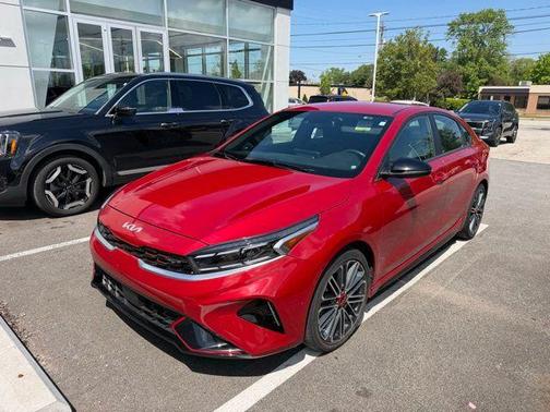 Currant Red 2023 Kia Forte GT