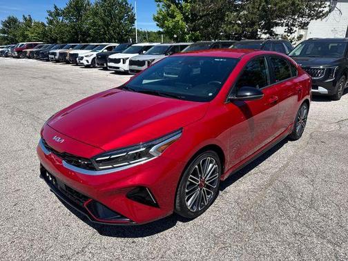Currant Red 2023 Kia Forte GT