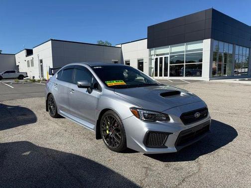 Ice Silver Metallic 2019 Subaru WRX STI Base