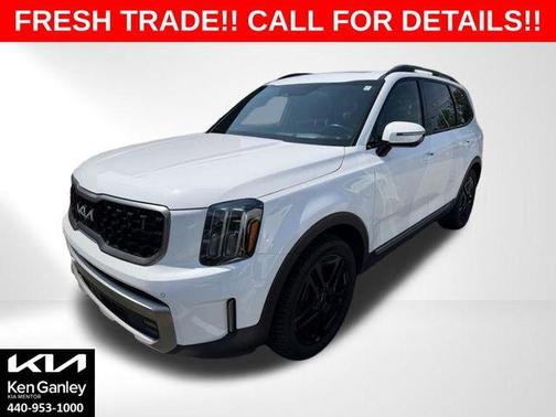 Glacial White Pearl 2023 Kia Telluride SX-Prestige X-Line