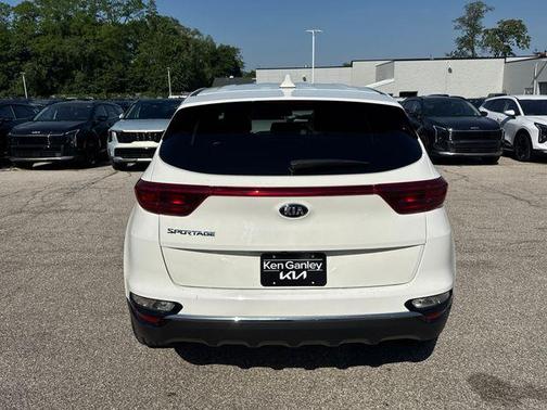 Clear White 2020 Kia Sportage LX