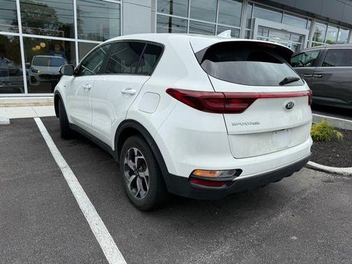 Clear White 2020 Kia Sportage LX