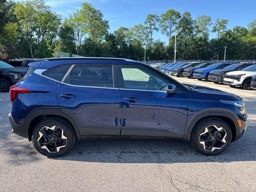 Dark Ocean Blue 2024 Kia Seltos EX