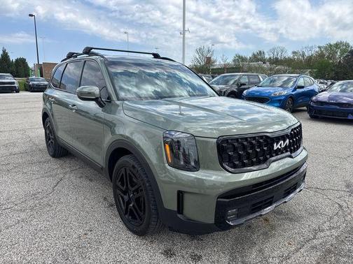 Jungle Green 2024 Kia Telluride SX X-Line