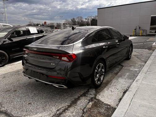 Gravity Gray 2021 Kia K5 EX