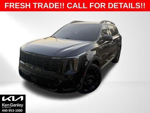 Ebony Black 2024 Kia Sorento X-Line EX