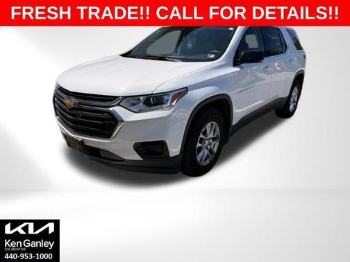 Summit White 2019 Chevrolet Traverse LS