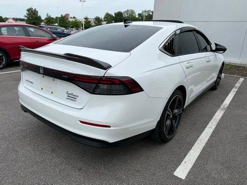 White 2024 Honda Accord Hybrid Sport