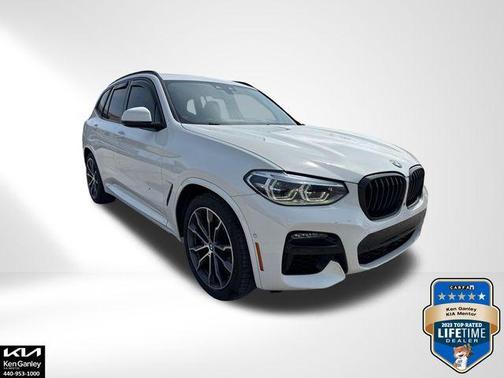 Alpine White 2021 BMW X3 M40i