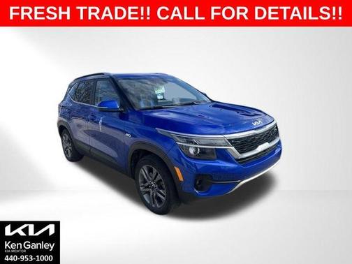 Neptune Blue 2022 Kia Seltos S