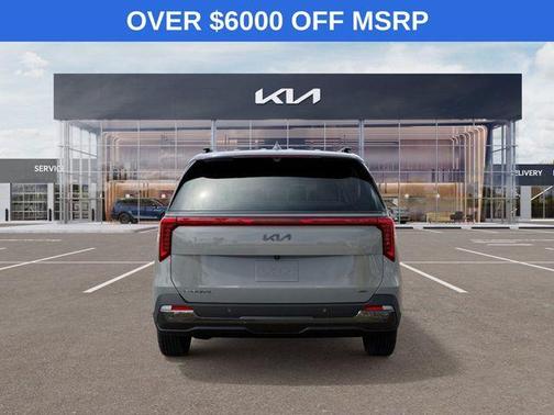 Ceramic Silver 2025 Kia Carnival Hybrid SX Prestige