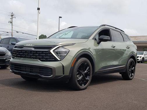 Jungle Green 2024 Kia Sportage X-Line