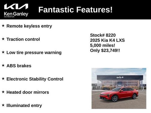 2025 Kia K4 LXS