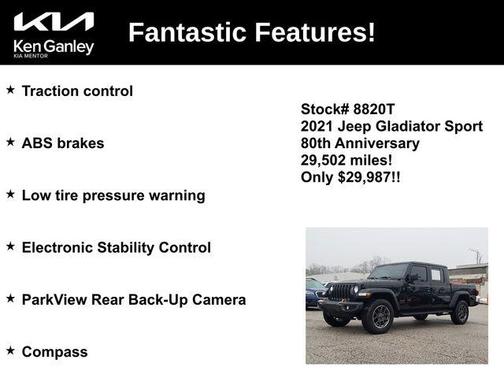 2021 Jeep Gladiator Sport