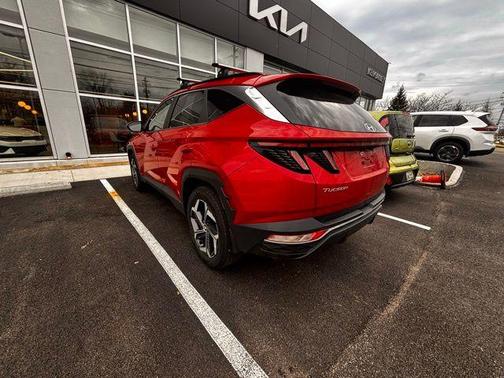 Calypso Red 2022 Hyundai TUCSON SEL