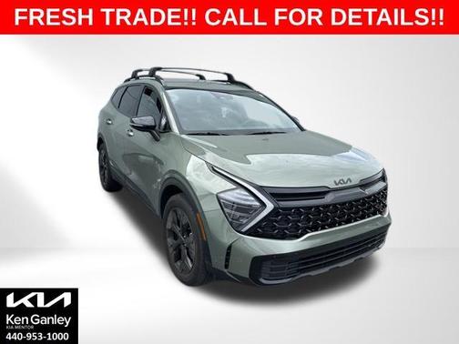 Jungle Green 2025 Kia Sportage X-Line