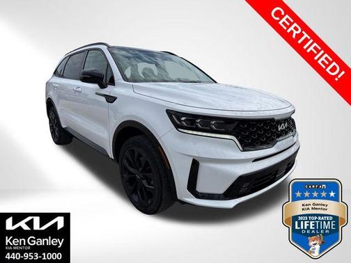 Glacial White Pearl 2023 Kia Sorento SX
