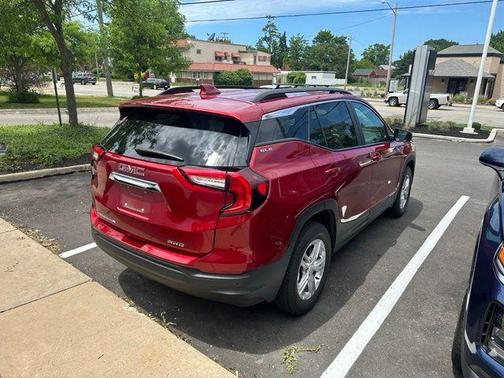 Volcanic Red 2023 GMC Terrain SLE