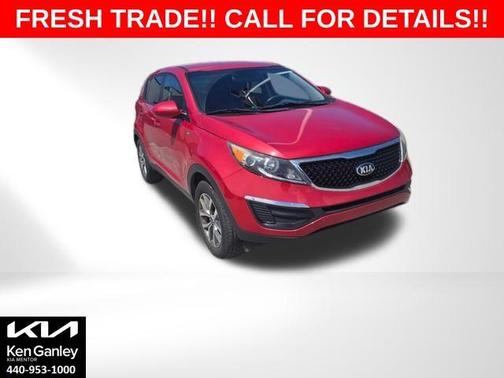 Signal Red 2015 Kia Sportage LX