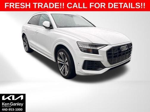 Glacier White Metallic 2019 Audi Q8 3.0T Prestige